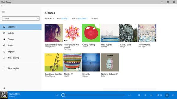 Nowa muzyka i wideo w Windows 10