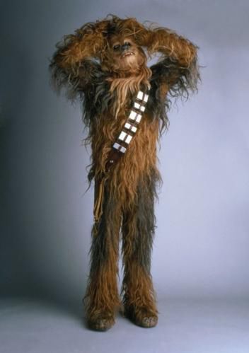 Peter Mayhew fot. Disney