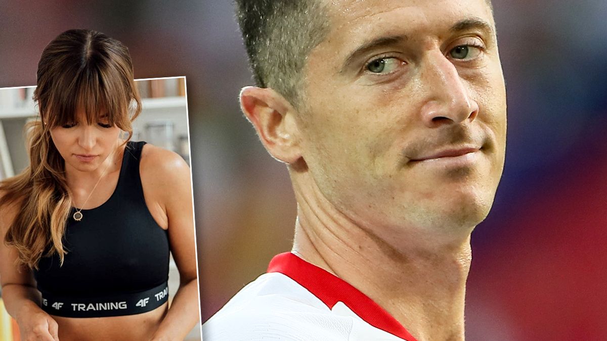 Robert Lewandowski i Ania Lewandowska