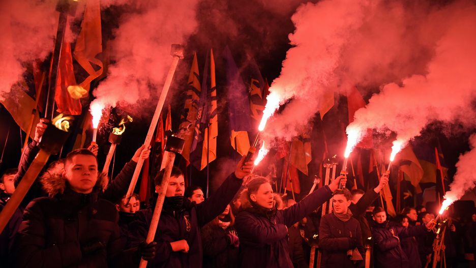 Marsz na cześć Romana Szuchewycza