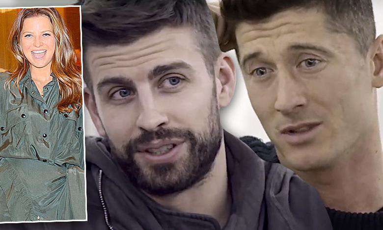 Gerard Pique przeprowadził wywiad z Robertem Lewandowskim! Dumny piłkarz pochwalił się Anią i jej sukcesami [WIDEO]