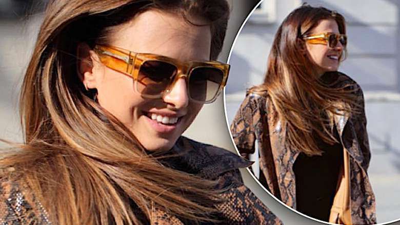 Anna Lewandowska wężowa stylizacja