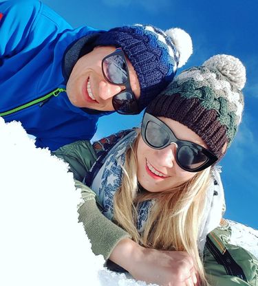 Kamil Stoch i Ewa Bilan-Stoch - zdjęcia z Instagrama