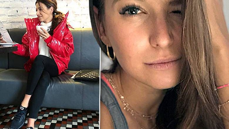 Anna Lewandowska, kurtka z H&M