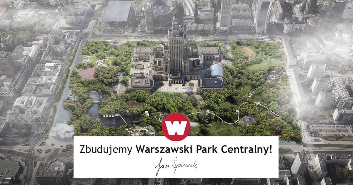Grafika - Warszawski Park Centralny 