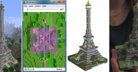 Jeżeli naprawdę kochasz swoje minecraftowe konstrukcje, możesz je postawić sobie na półce