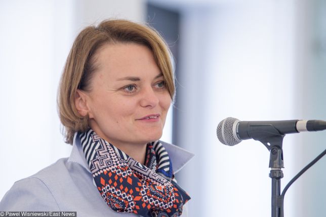 Jadwiga Emilewicz, minister przedsiębiorczości  i technologii nie ma oszczędności 