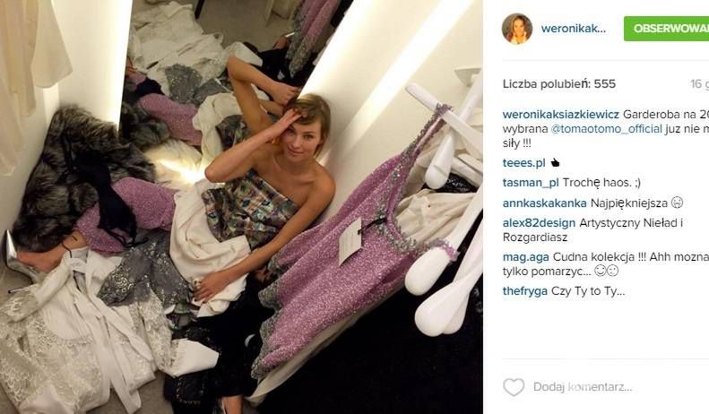 Weronika Książkiewicz kompletuje garderobę na 2016 rok
