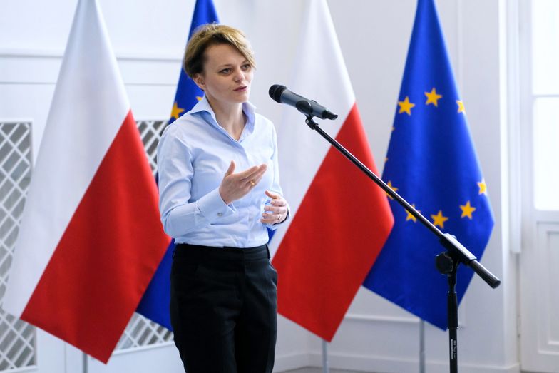 Jadwiga Emilewicz, minister rozwoju. 