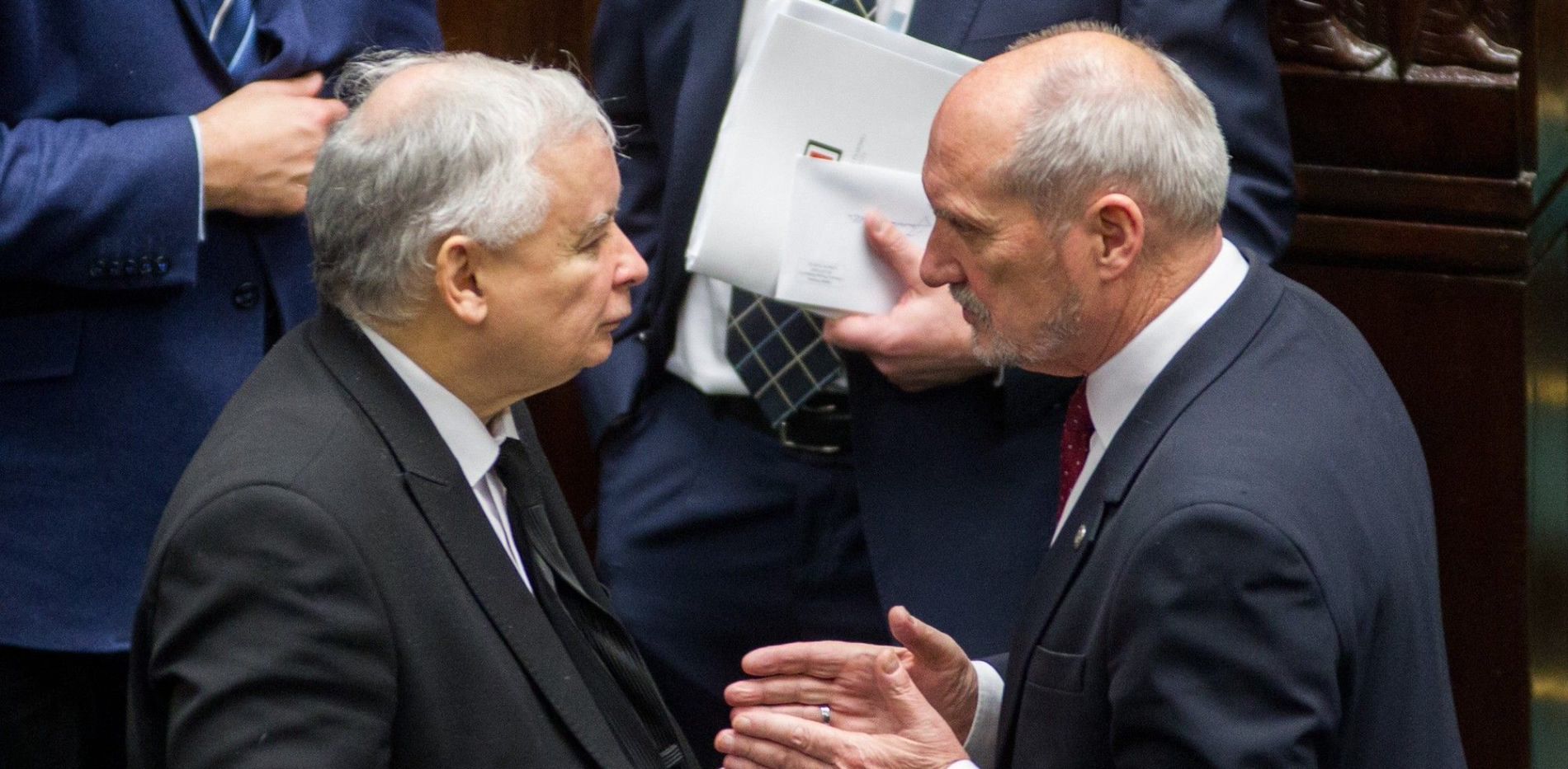 Jarosław Kaczyński i Antoni Macierewicz