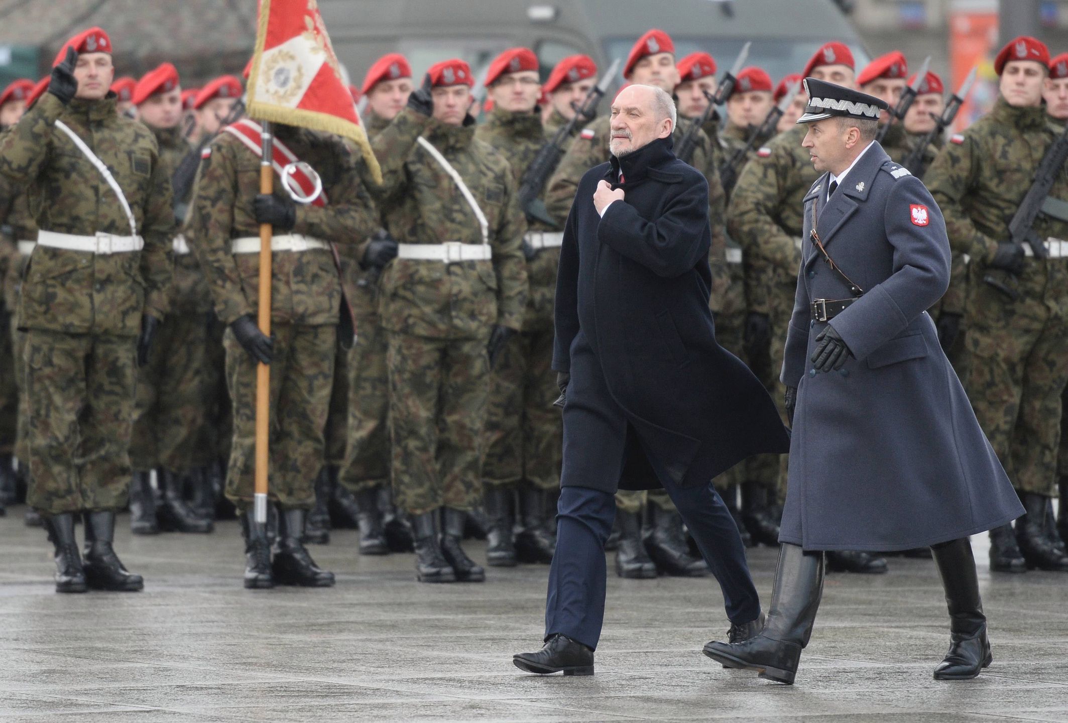 Były minister obrony Antoni Macierewicz 