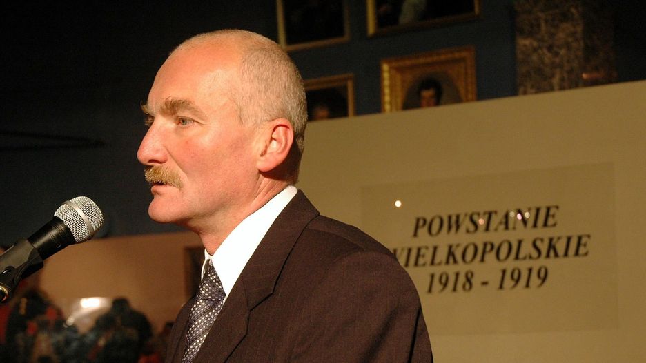 Maciej Frankiewicz na uroczystościach rocznicowych Powstania Wielkopolskiego w 2005 r. 
