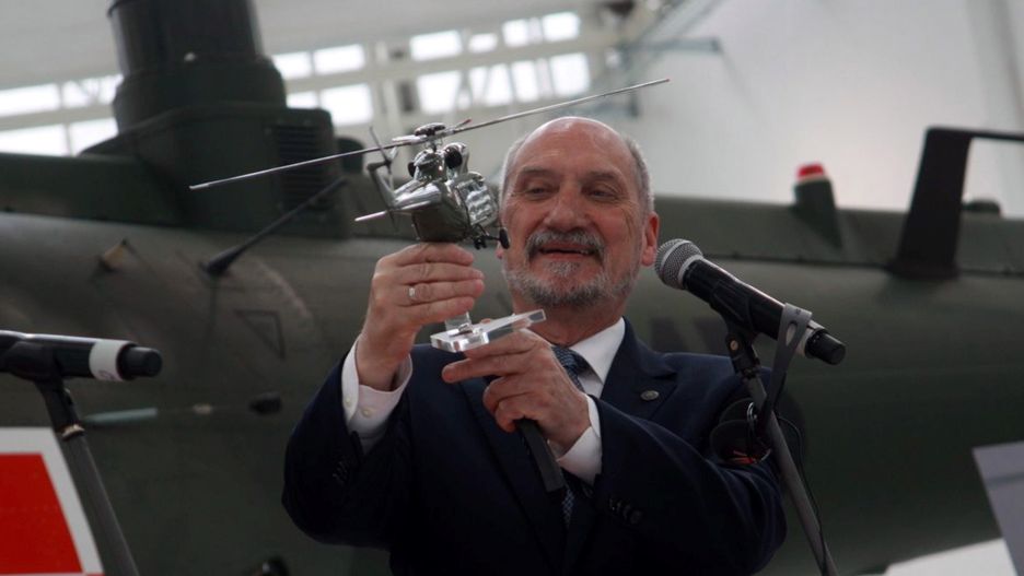 Pomysł budowy wspólnych śmigłowców z Ukrainą Antoni Macierewicz ogłosił w 2016 r.