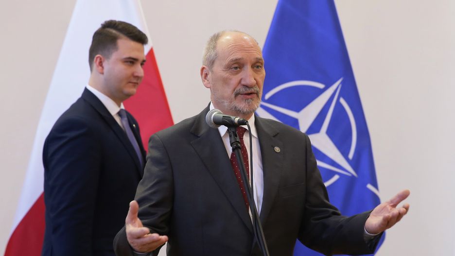 Bartłomiej Misiewicz i Antoni Macierewicz