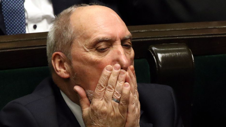 Antoni Macierewicz był bardzo zaskoczony dymisją