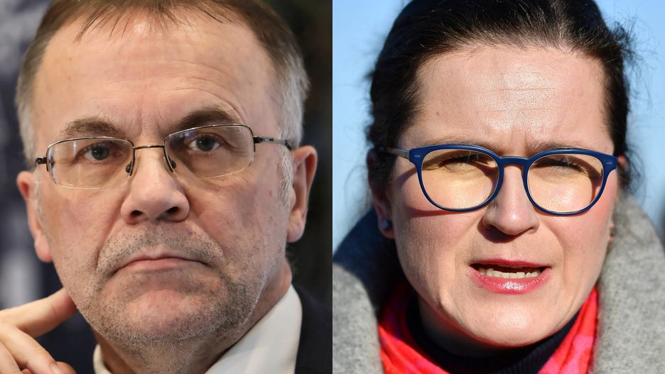 Jarosław Sellin i Aleksandra Dulkiewicz