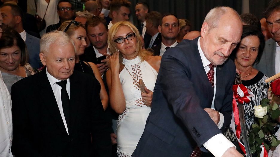 Był specjalny tort z napisem "Antoni"