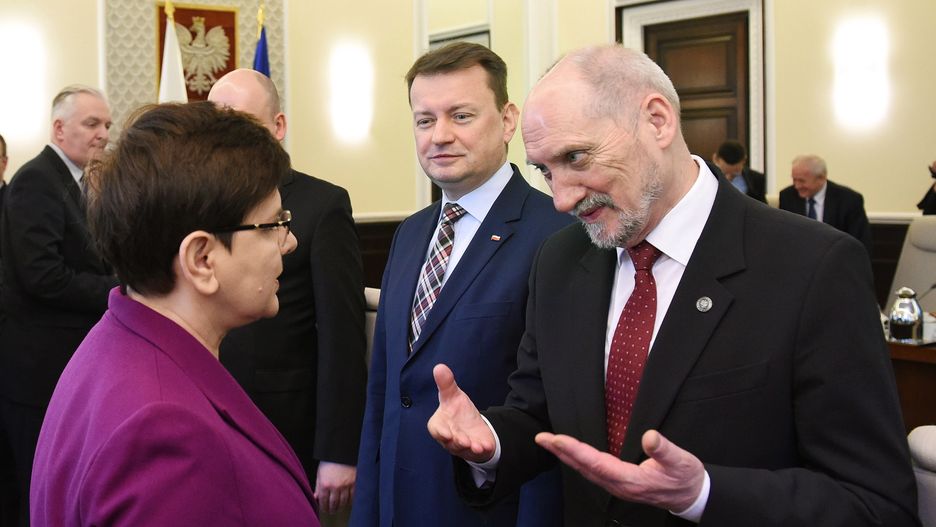 Beata Szydło i Antoni Macierewicz