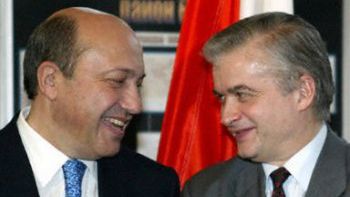 Igor Iwanow i Włodzimierz Cimoszewicz