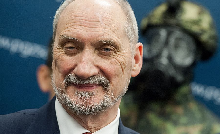 Minister obrony narodowej Antoni Macierewicz