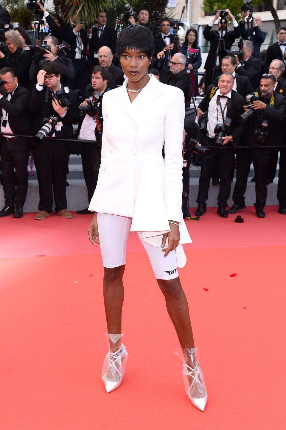 Damaris Lewis  - premiera filmu BlacKkKlansman, Cannes 2018