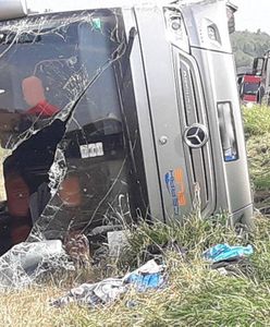 Wypadek pod Olsztynem. DK53 zablokowana, kilkanaście rannych w szpitalu