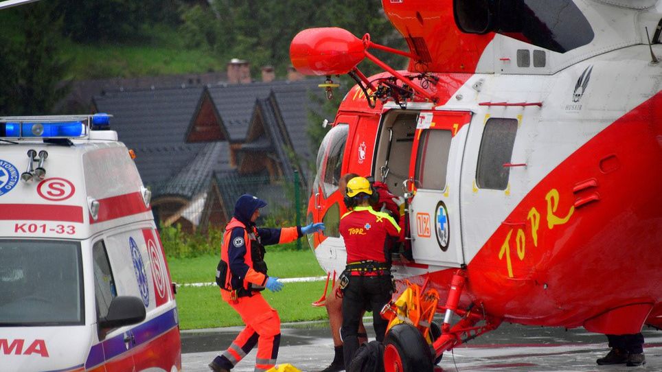 burza w tatrach giewont