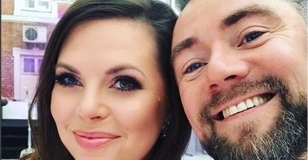 Aleksandra Kwaśniewska na zdjęciu z mężem. Opis rozbawił internautów
