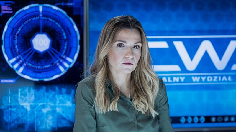 Joanna Koroniewska jako Maja Olender w serialu "Ślad"
