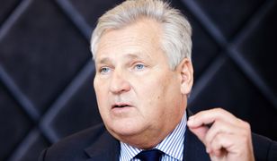 Aleksander Kwaśniewski broni zastrzeżeń KE i nie chce reparacji od Niemców. "Opamiętajcie się, kochani"