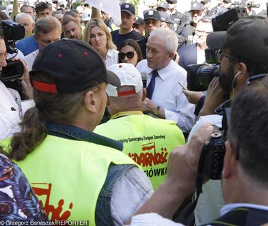 Daniel Ozon odwołany. Górnicy z JSW protestują w Warszawie: "Dymisja Tchórzewski!"