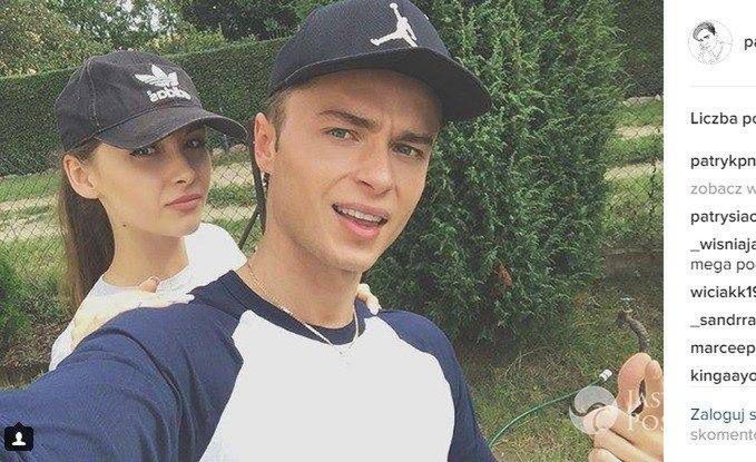 Patryk Pniewski z siostrą