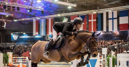 Irlandczyk na podium podczas drugiego dnia Cavaliady