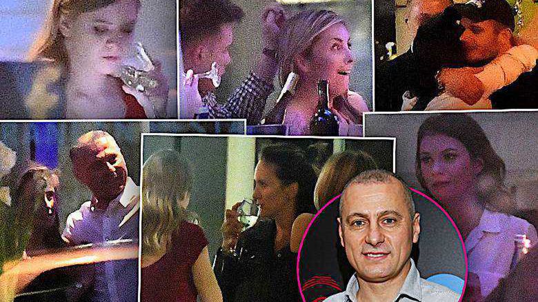 Impreza urodzinowa Piotra Świerczewskiego z gwiazdami programu Agent