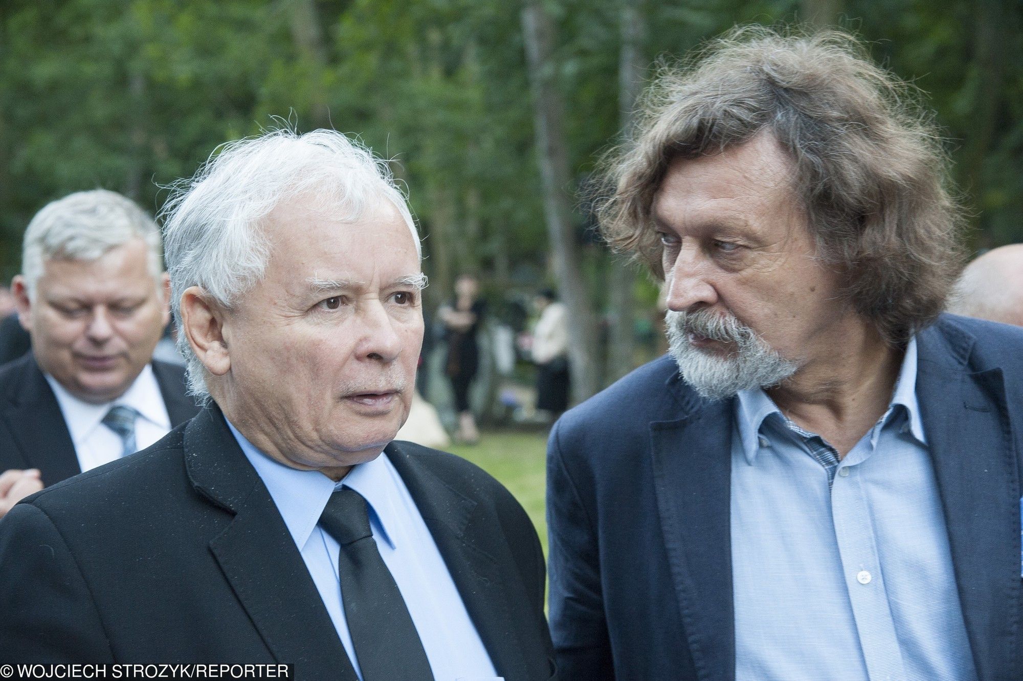 Jarosław Kaczyński i Jan Maria Tomaszewski