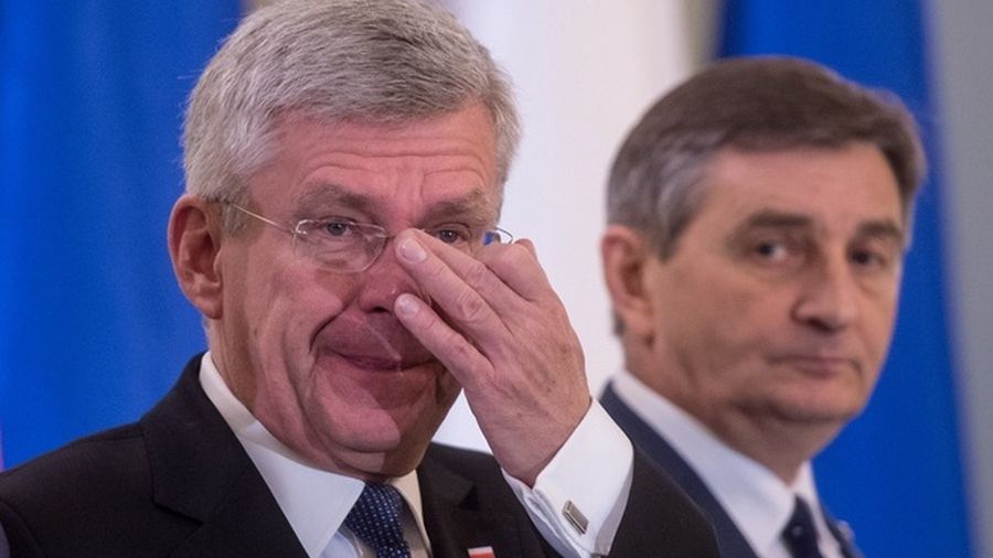 Stanisław Karczewski i Marek Kuchciński