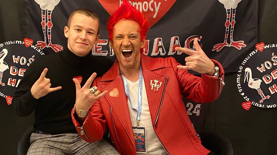 Xavier Wiśniewski ma dobre relacje z tatą, Michałem Wiśniewskim