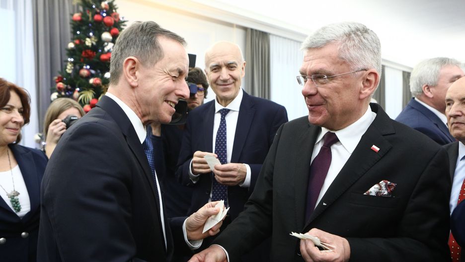 Tomasz Grodzki i Stanisław Karczewski