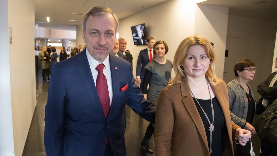 Barbara i Bogdan Zdrojewscy wystartują w wyborach do Senatu.