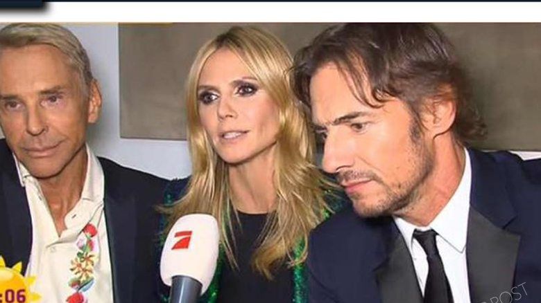 Przerwany finał niemieckiego Top Model, screen z Facebook