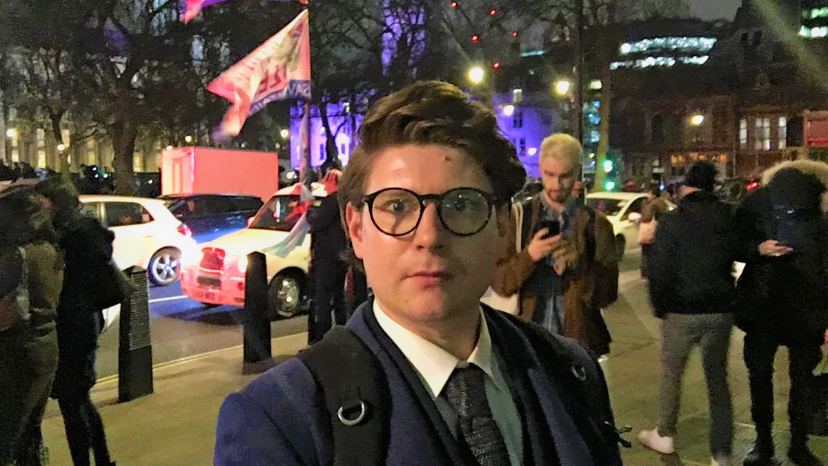 Brexit. Reporter Wirtualnej Polski i money.pl Paweł Orlikowski w Londynie