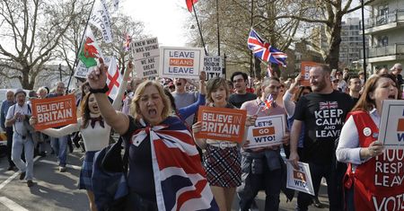 Brexit. Byliśmy wśród protestujących Brytyjczyków. Widok momentami kuriozalny