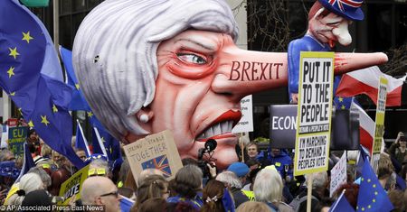 W Londynie trwa wielka demonstracja przeciwko brexitowi