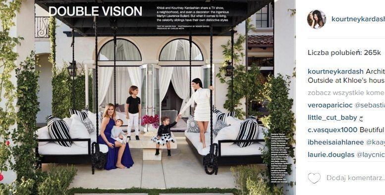 Kourtney i Khloe Kardashian pokazały swój dom