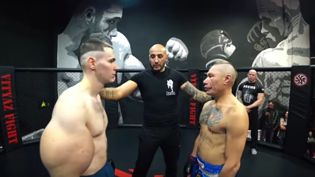 23-letni Kirył "Popeye" Tereszyn przegrał po 3 minutach walki z 43-letnim rosyjskim blogerem.