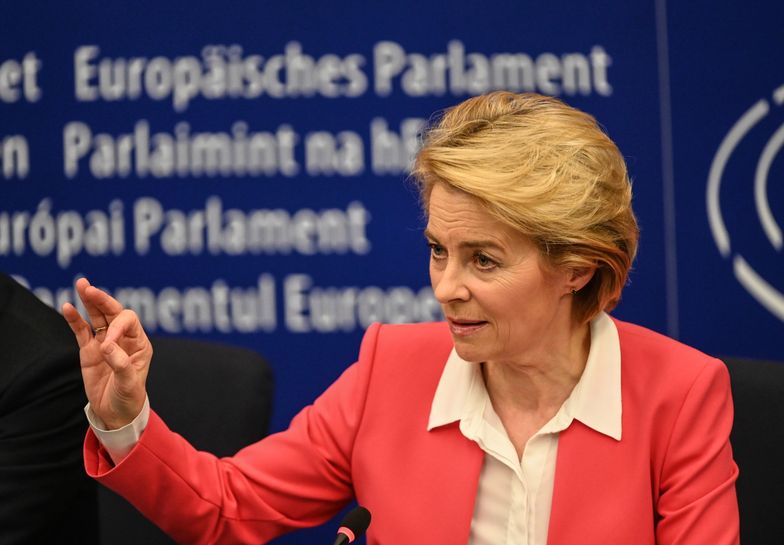 Szefowa Komisji Europejskiej Ursula von der Leyen.