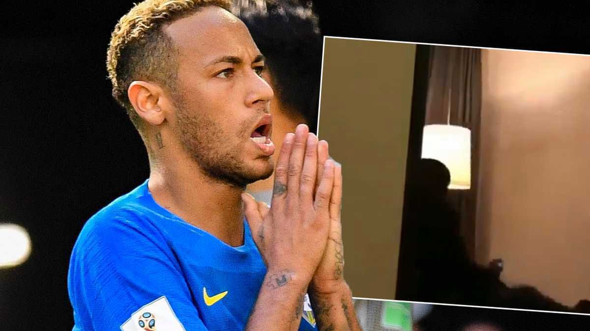 Neymar zgwałcił modelkę? Jest nagranie z hotelu! Widać na nim więcej niż donosiły media! [WIDEO]