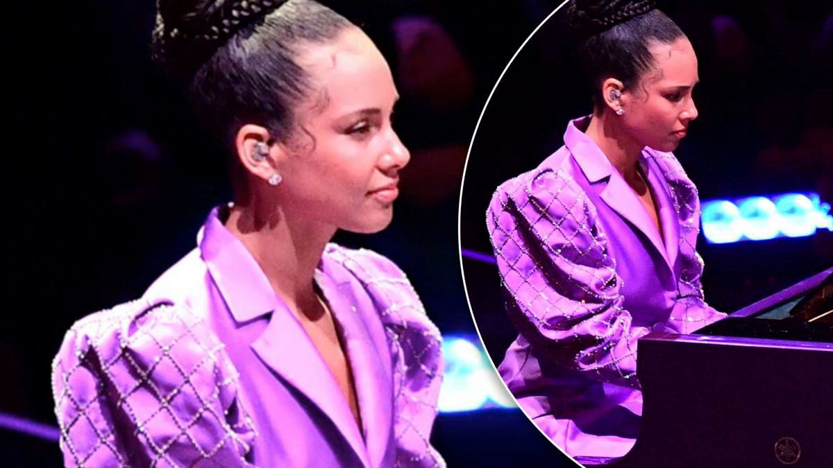 Alicia Keys – pogrzeb Kobego Bryanta