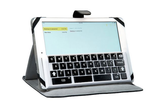SleeKeys - fizyczna klawiatura do iPada bez elektroniki w środku