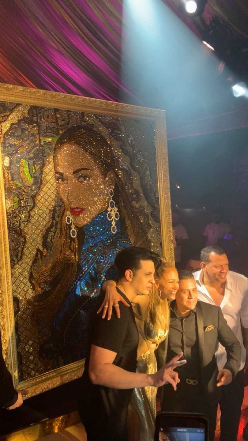 Jennifer Lopez z gośćmi